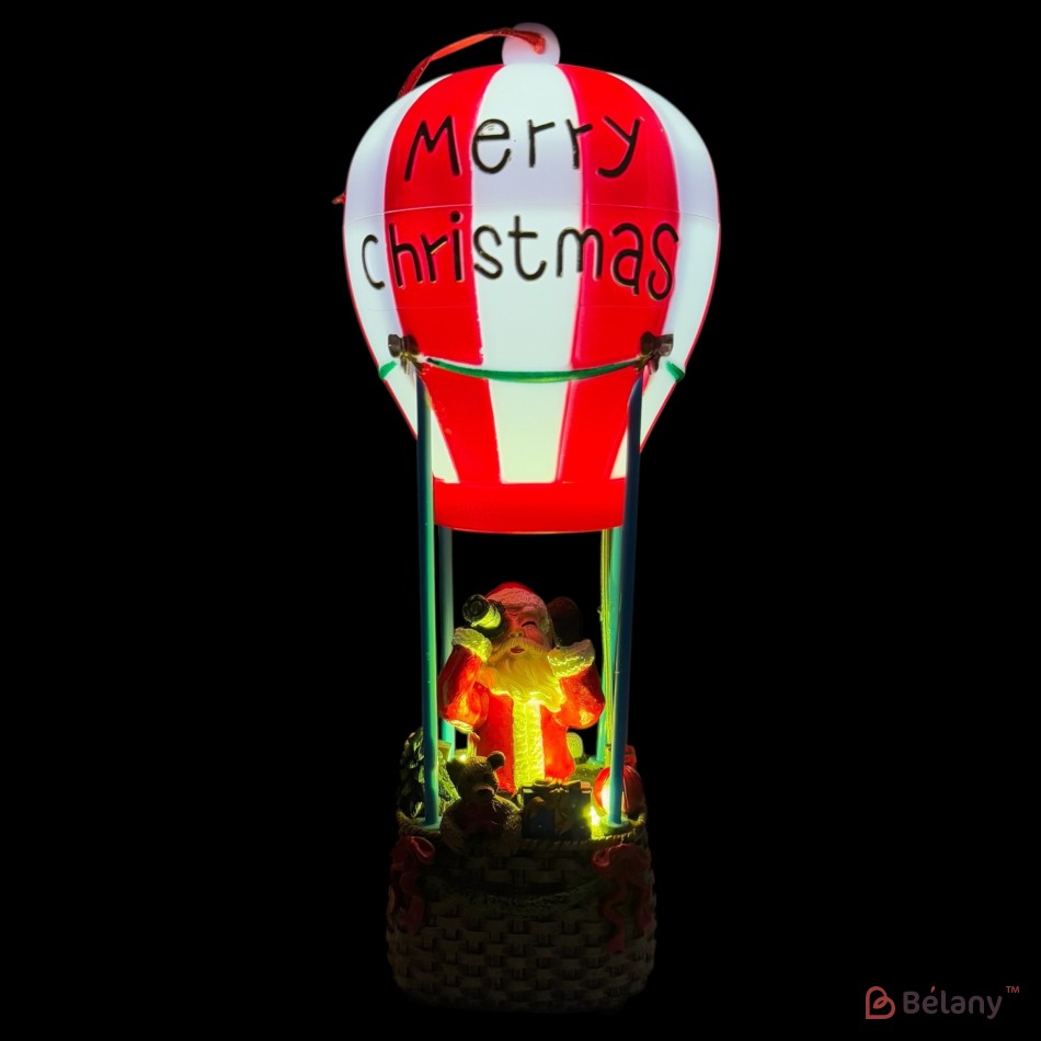 Christmas figurine "Aerostat"3 pcs AAA batteries | 5
