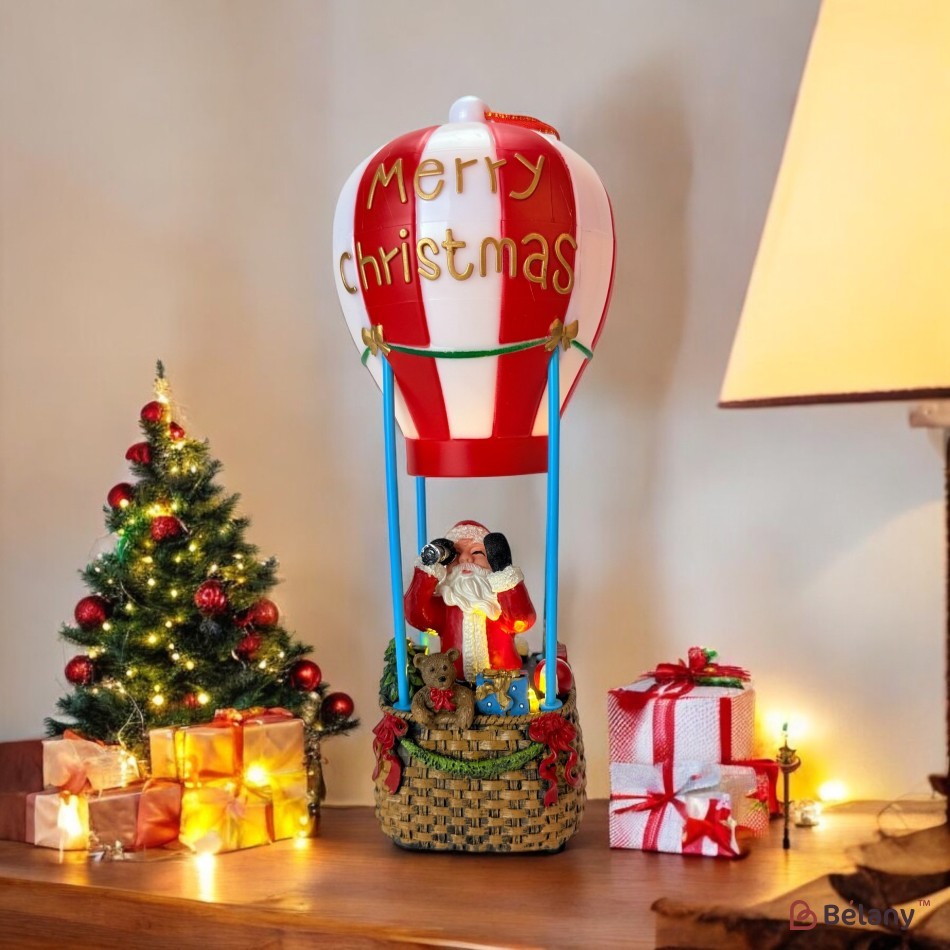 Christmas figurine "Aerostat"3 pcs AAA batteries | 4