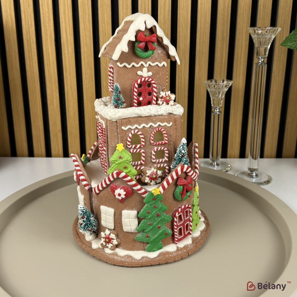 Figurina din ceramica "Casa de turta dulce #1" | 3