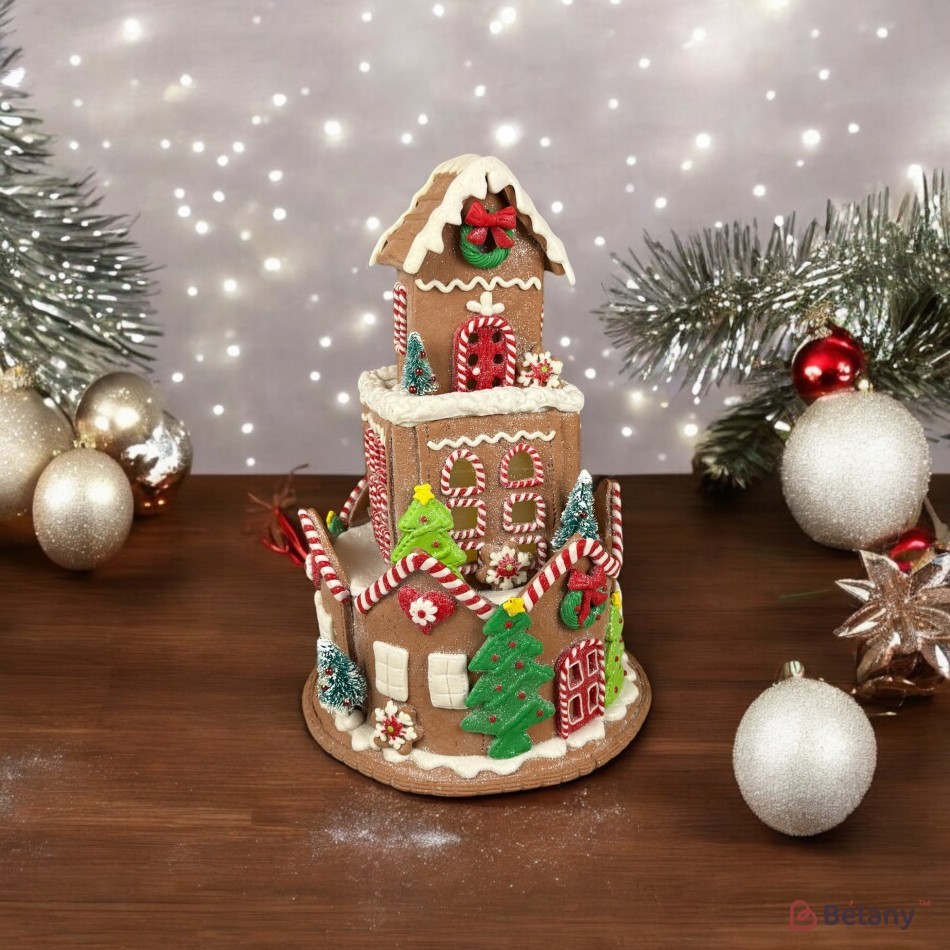 Figurina din ceramica "Casa de turta dulce #1" | 2