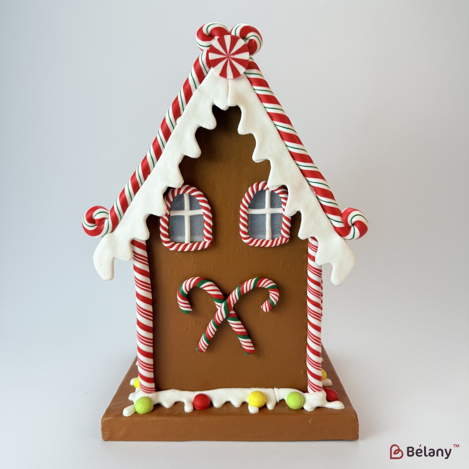 Figurina din ceramica "Casa de turta dulce #4" | 5