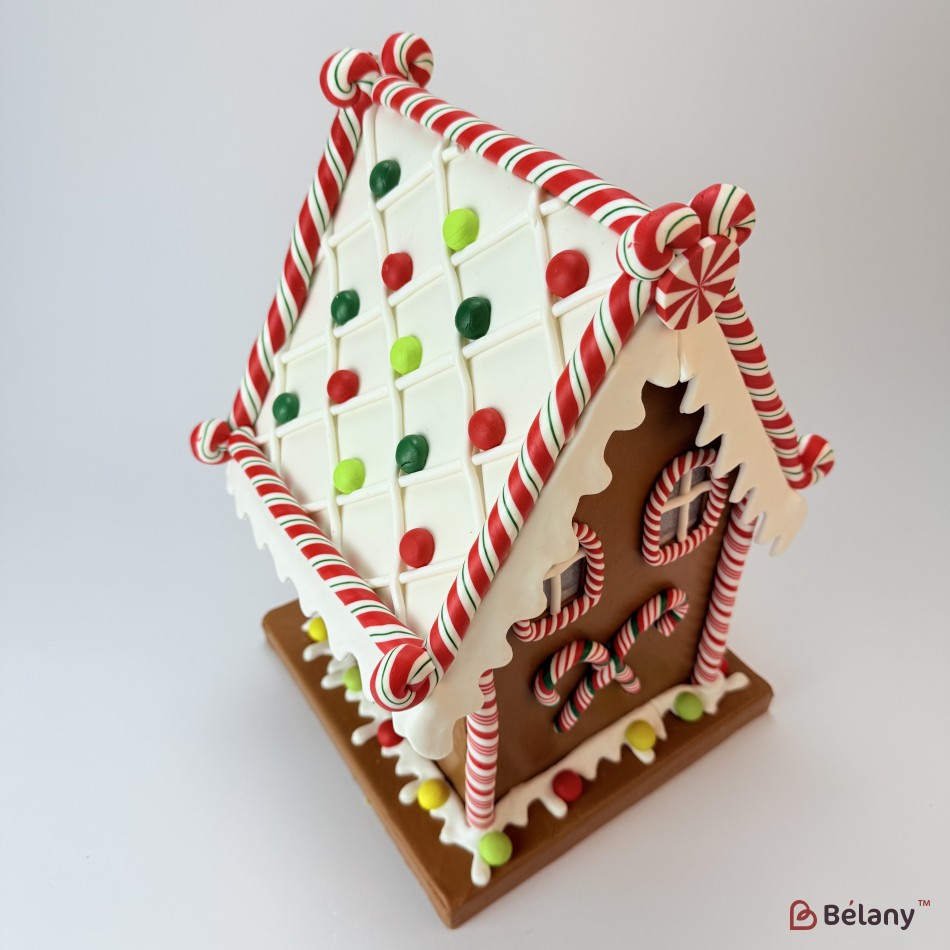 Figurina din ceramica "Casa de turta dulce #4" | 6