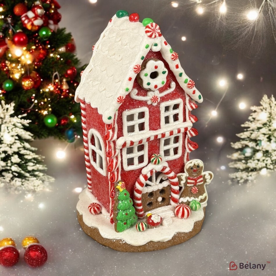 Figurina din ceramica "Casa de turta dulce #5C" | 3
