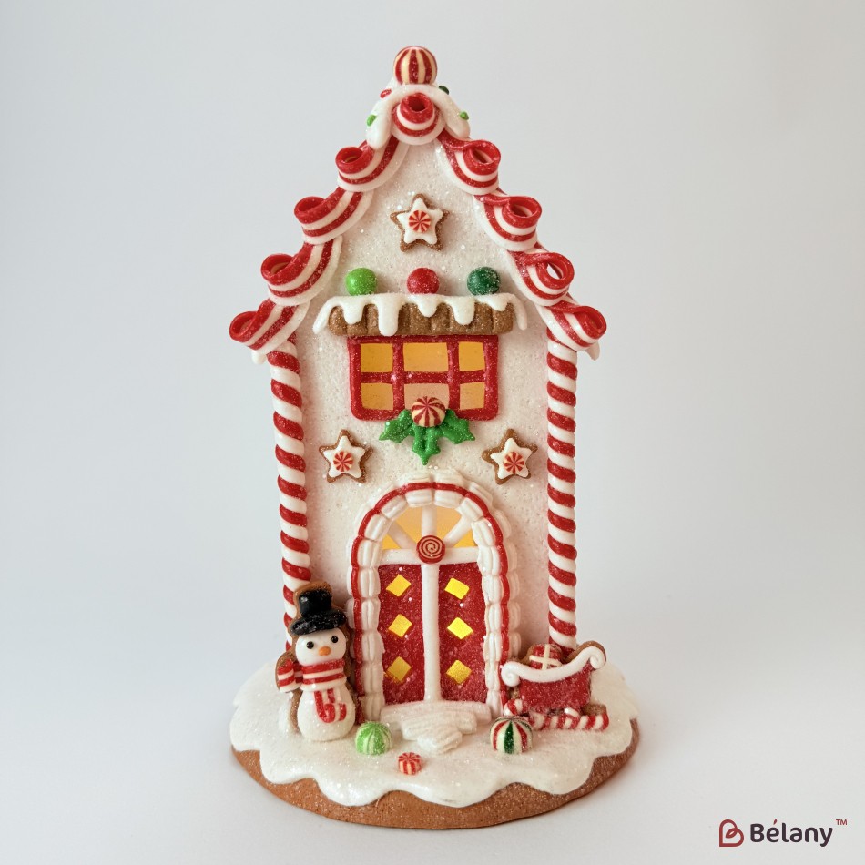 Figurina din ceramica "Casa de turta dulce #6B" | 2