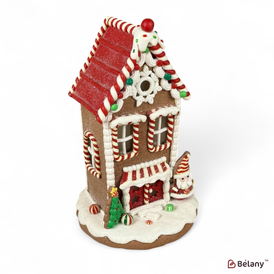 Figurina din ceramica "Casa de turta dulce #7A"