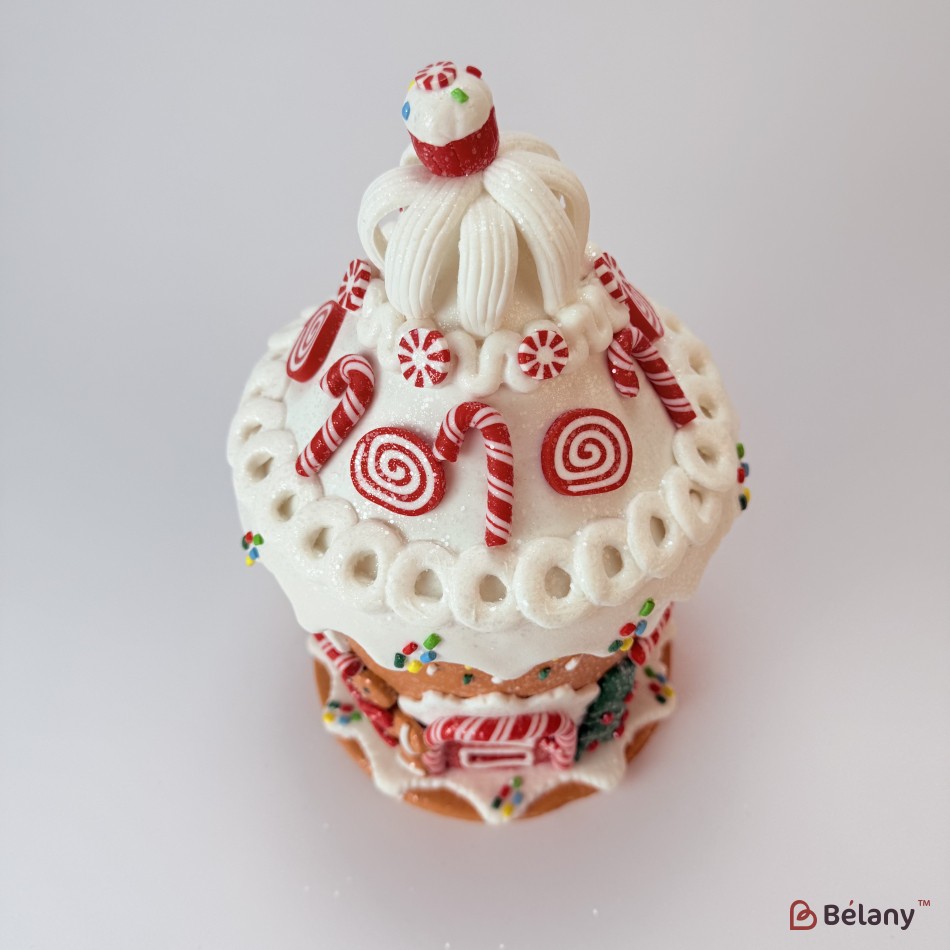 Figurina din ceramica "Casa de turta dulce #9" | 3