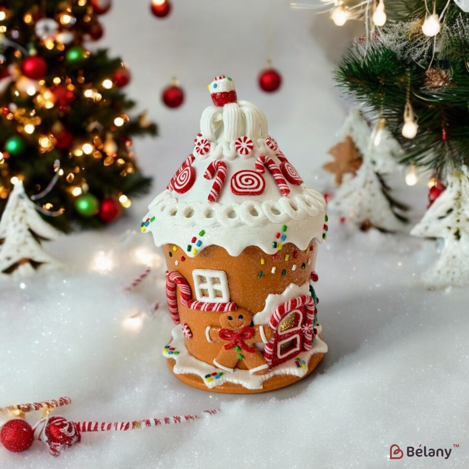 Figurina din ceramica "Casa de turta dulce #9" | 2