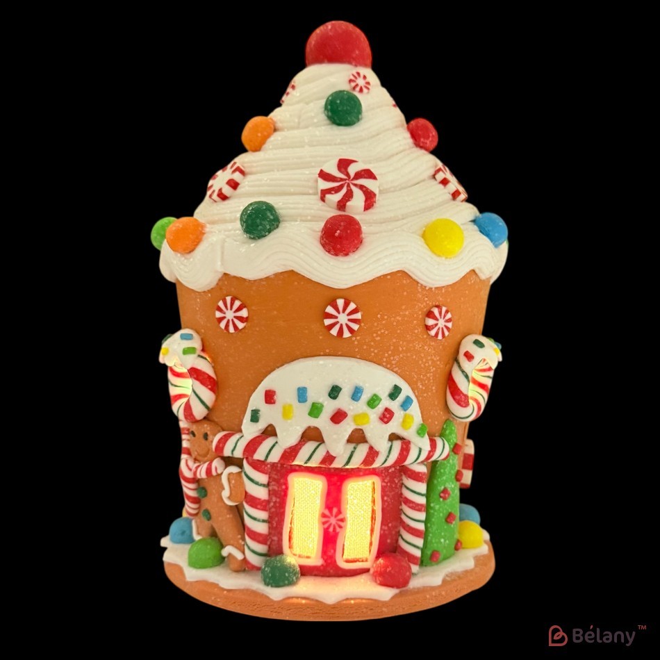 Figurina din ceramica "Casa de turta dulce #10" | 3