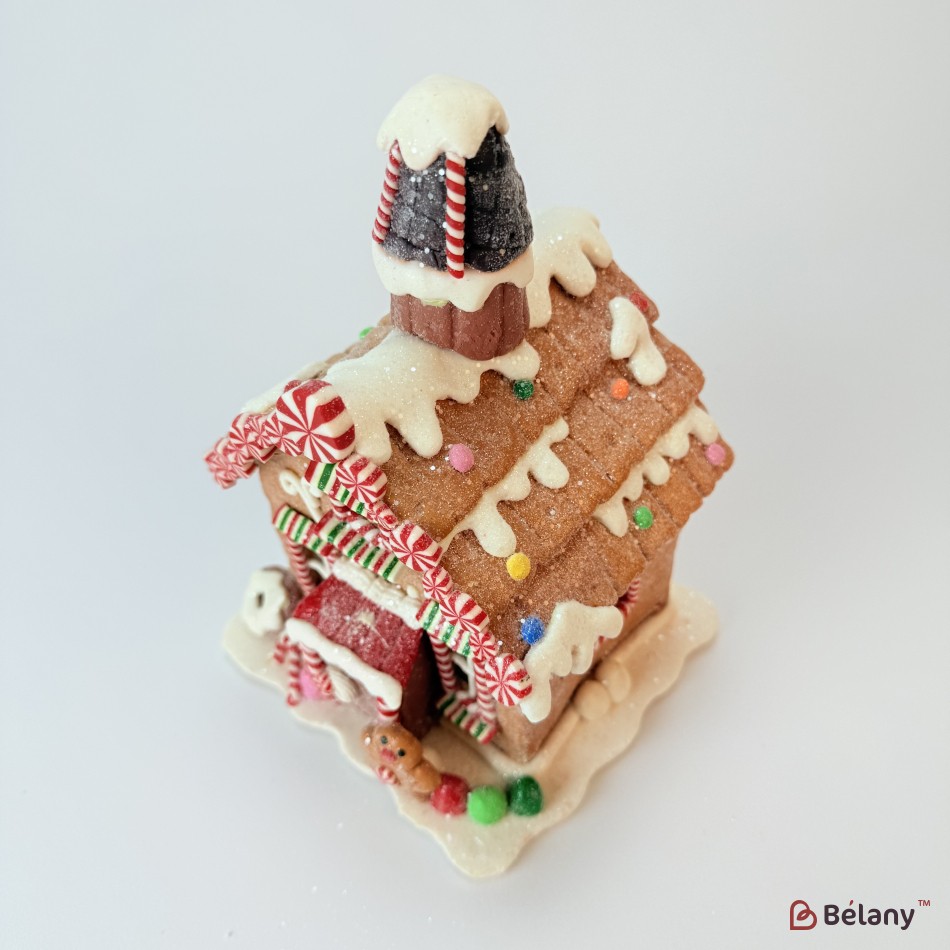 Figurina din ceramica "Casa de turta dulce #11" | 4