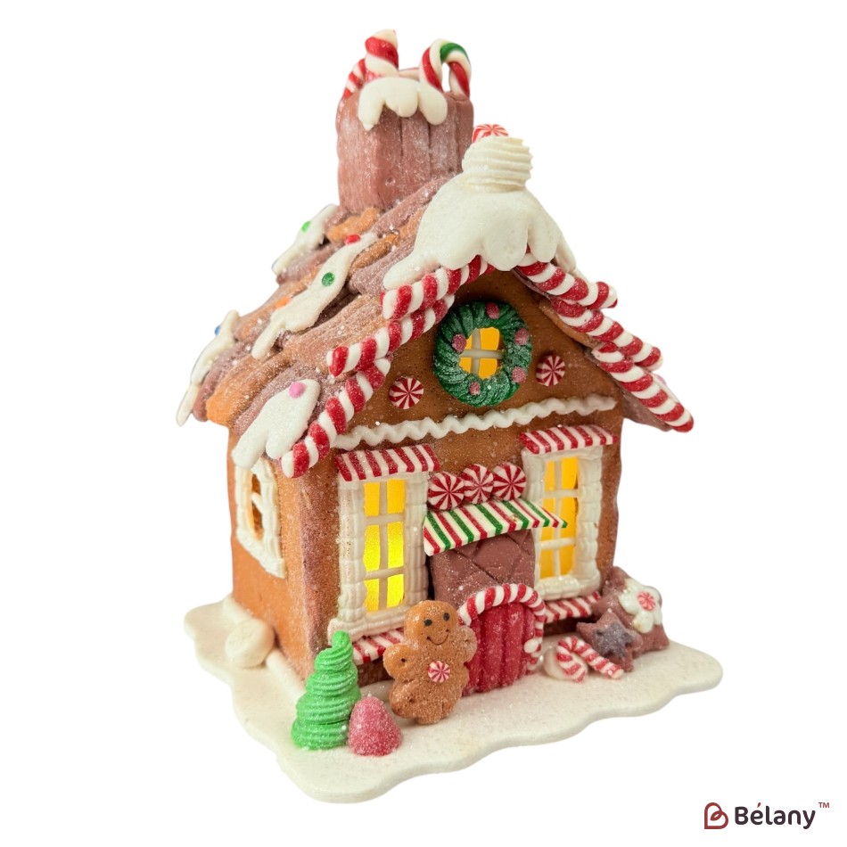 Figurina din ceramica "Casa de turta dulce #12" | 2
