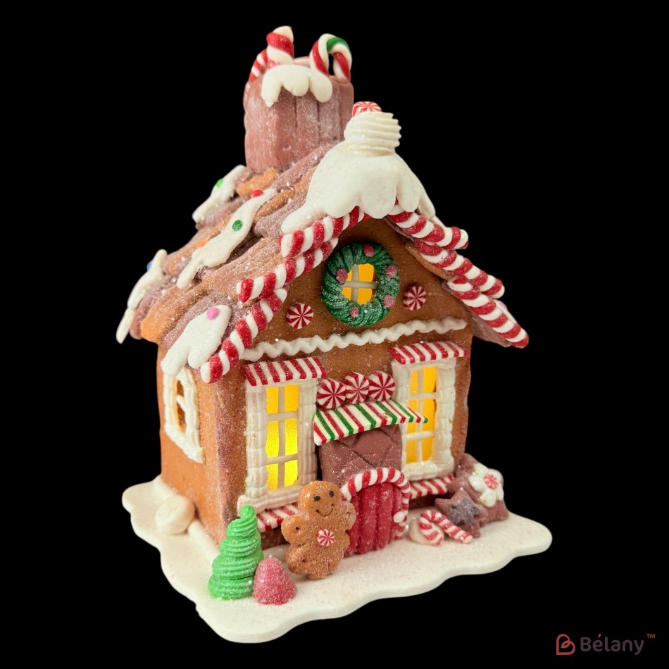 Figurina din ceramica "Casa de turta dulce #12" | 5