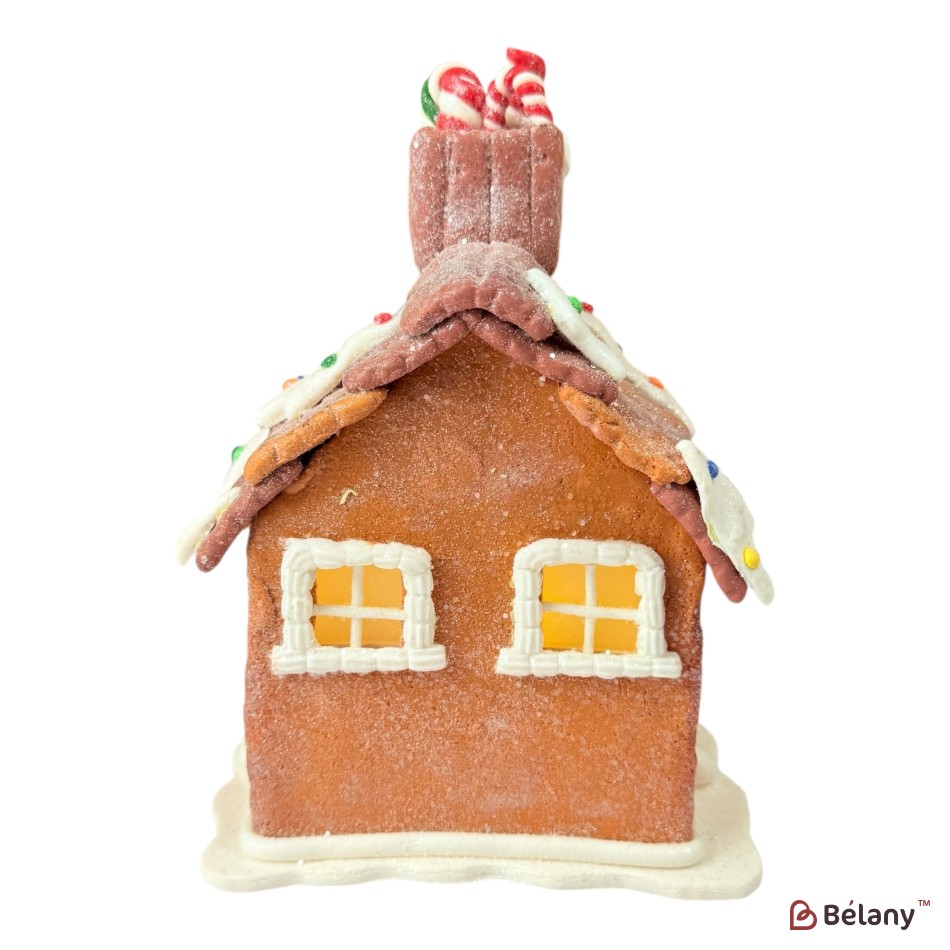 Figurina din ceramica "Casa de turta dulce #12" | 4