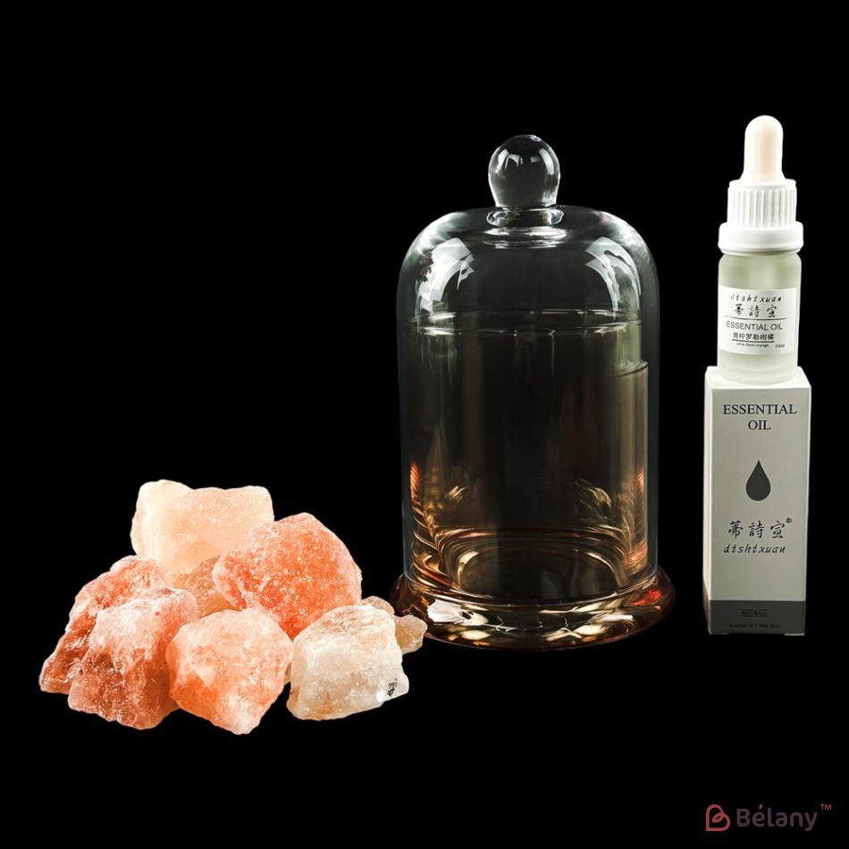 Diffuser with orange salt and citrus essential oil "Lumina" | 2