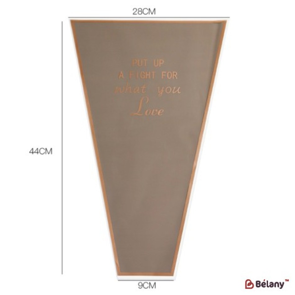 Geanta de celofan pentru flori "Miracol" #123 | 2