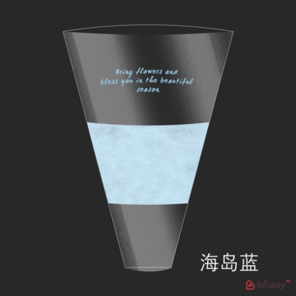 Geanta de celofan pentru flori "Line" #131 | 2