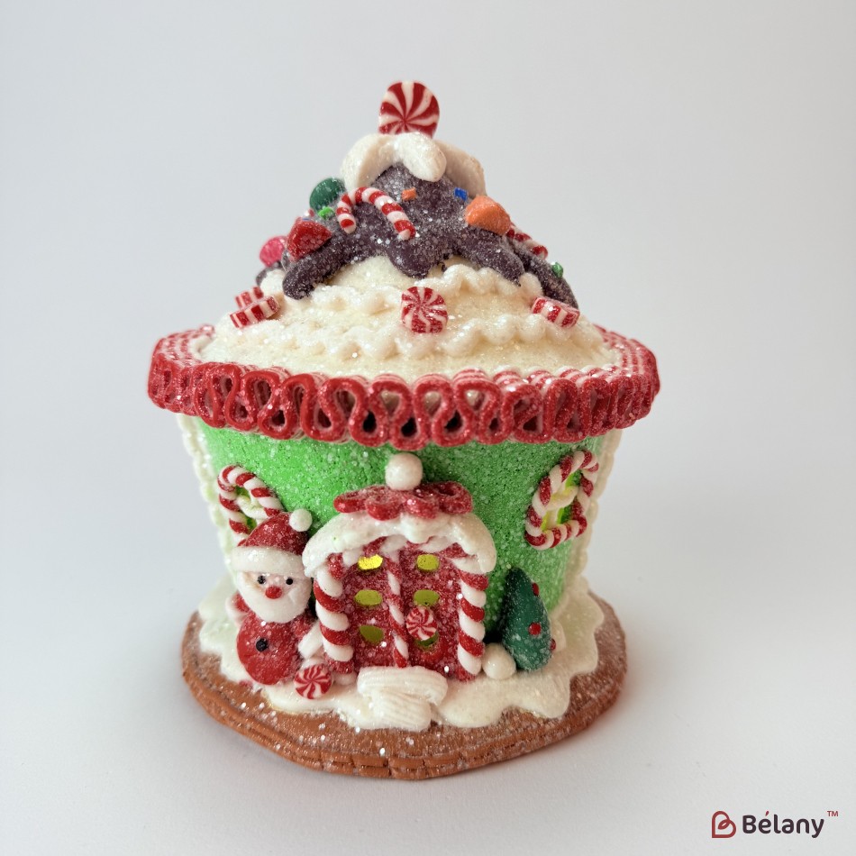 Figurina din ceramica "Casa de turta dulce #19"