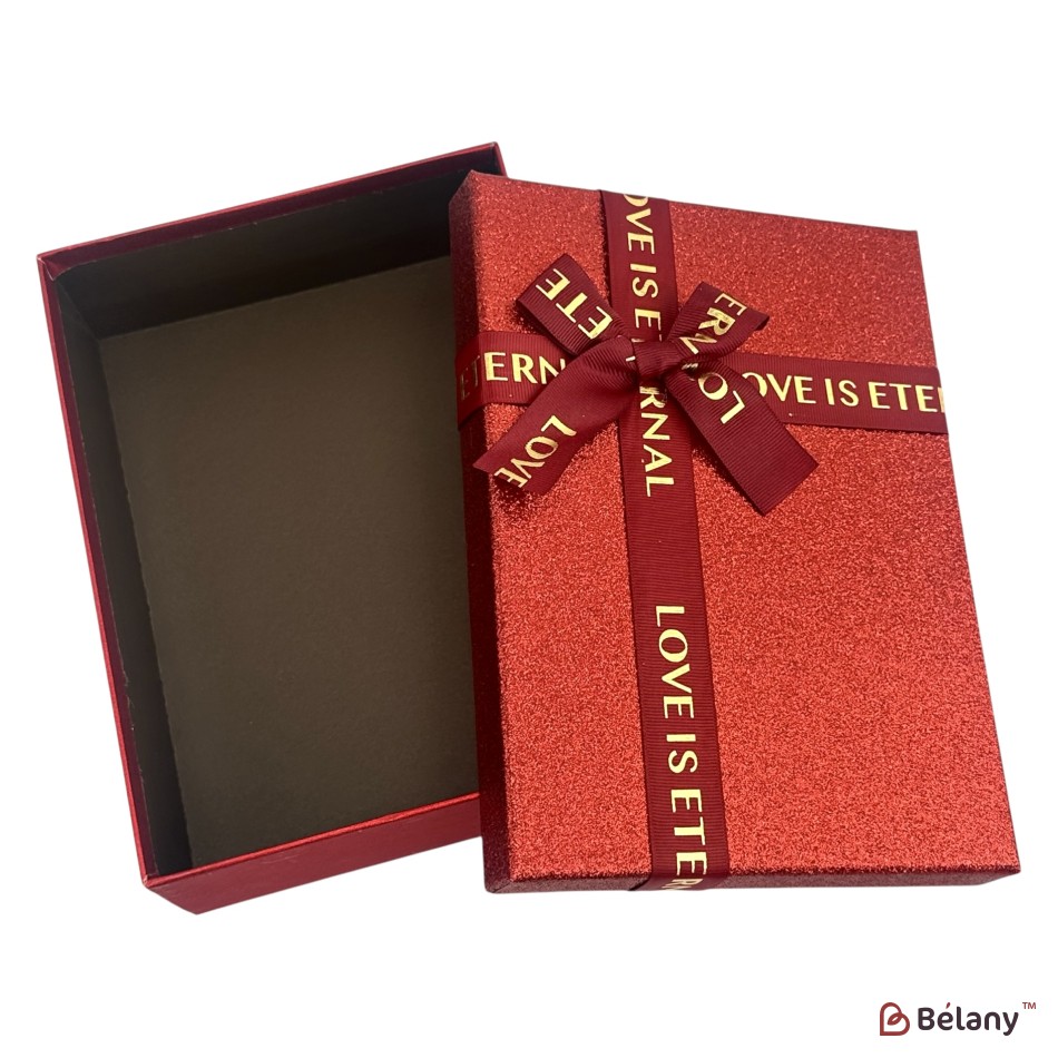 Set cutii dreptunghiulare 3 piese, rosu "Cuty" | 7