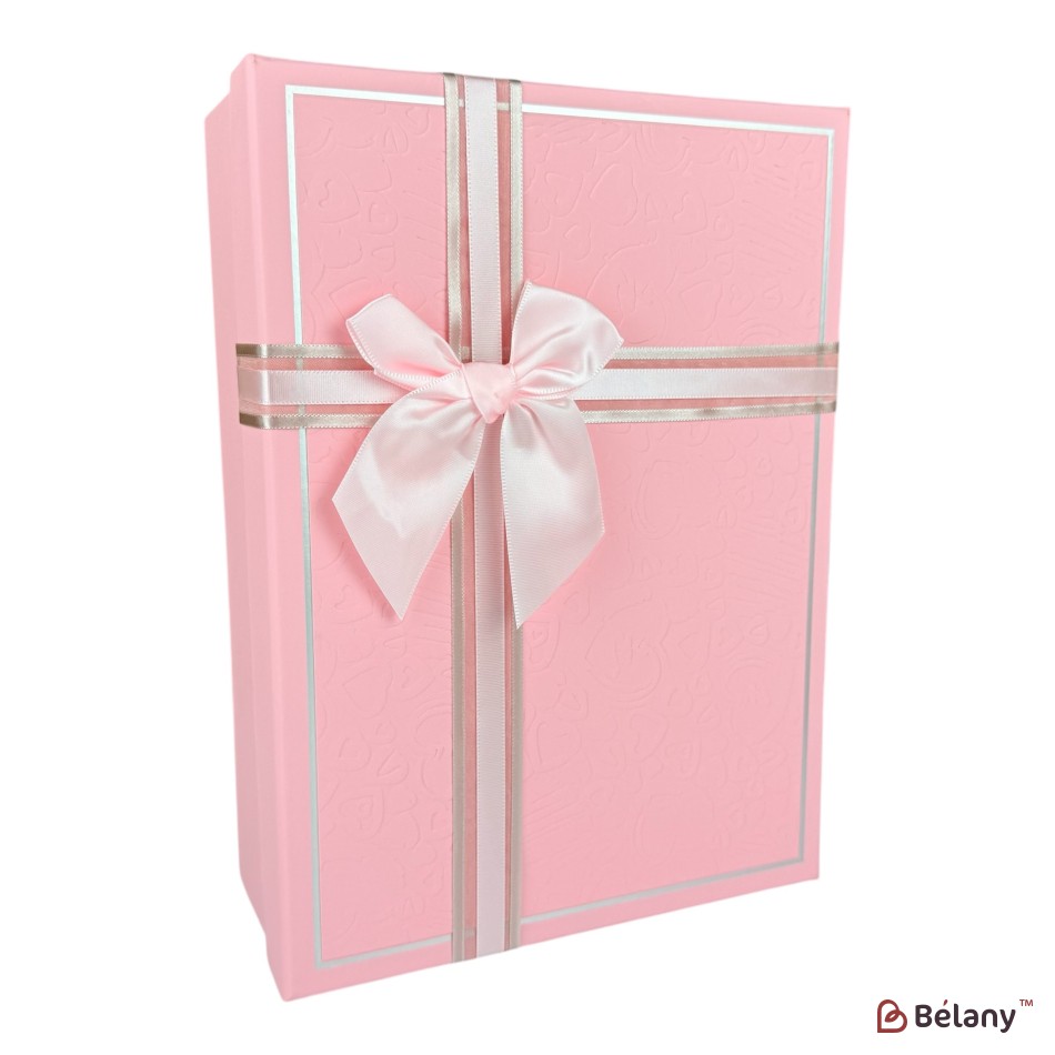 Set cutii dreptunghiulare 3 piese, roz "Prestige" | 2