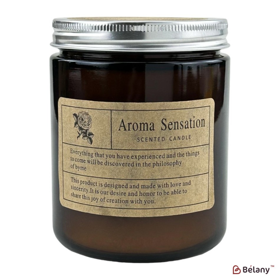 Aromatic candle "Amaze" sandalwood | 2