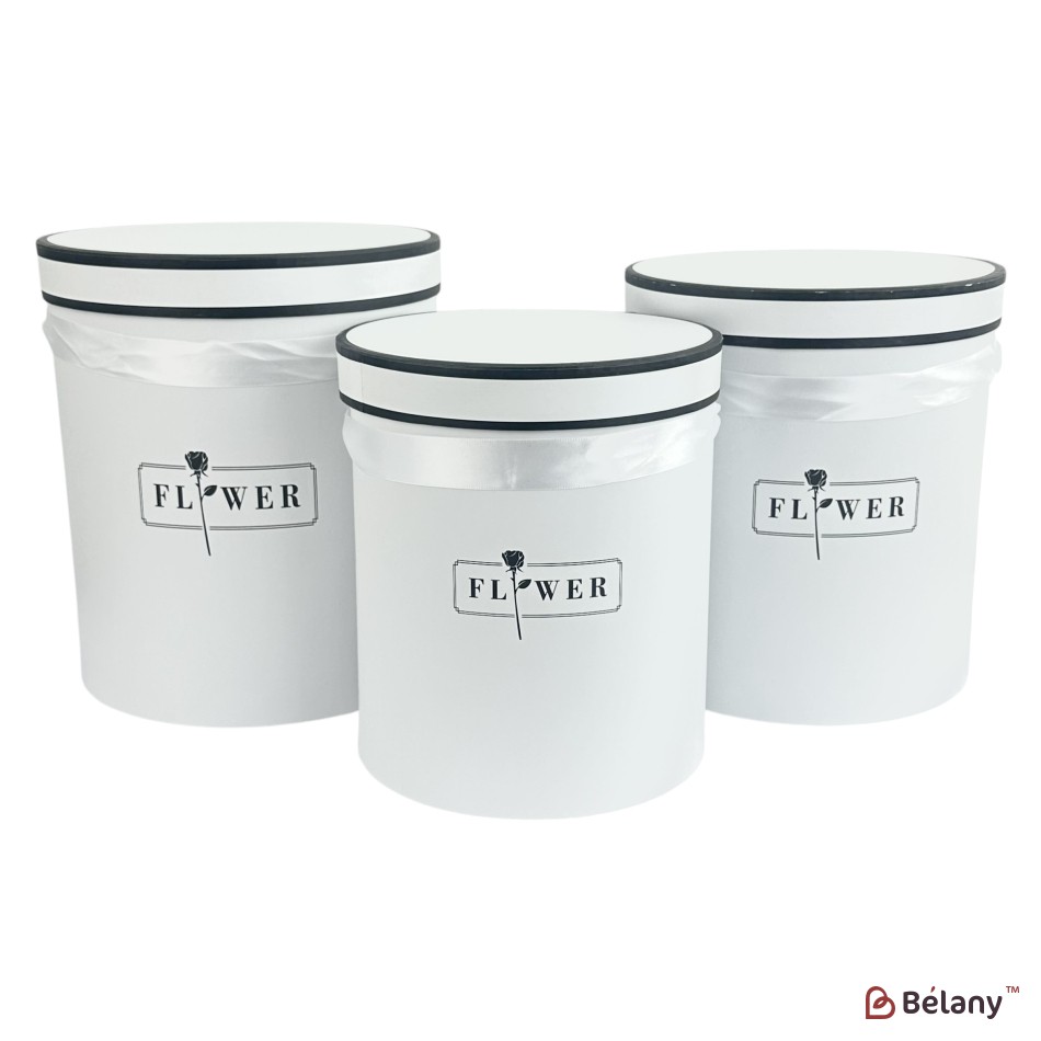 Set cutii pentru pălării albe "Dream" | 5