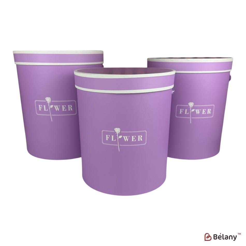 Set cutii pentru pălării Violet "Dream" | 2