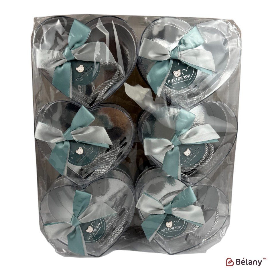 Set de 6 cutii in forma de inima "Nicely" 14.5x12.5x11.5 | 4