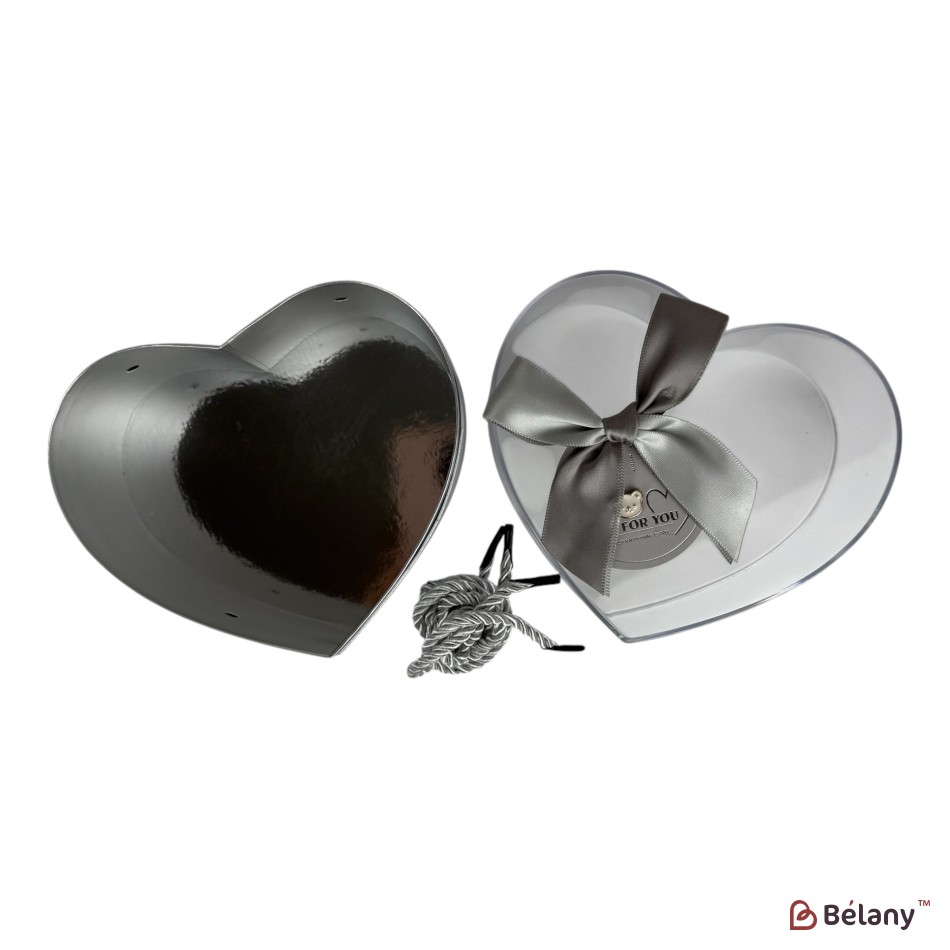 Set de 6 cutii in forma de inima "Nicely" 14.5x12.5x11.5 | 3