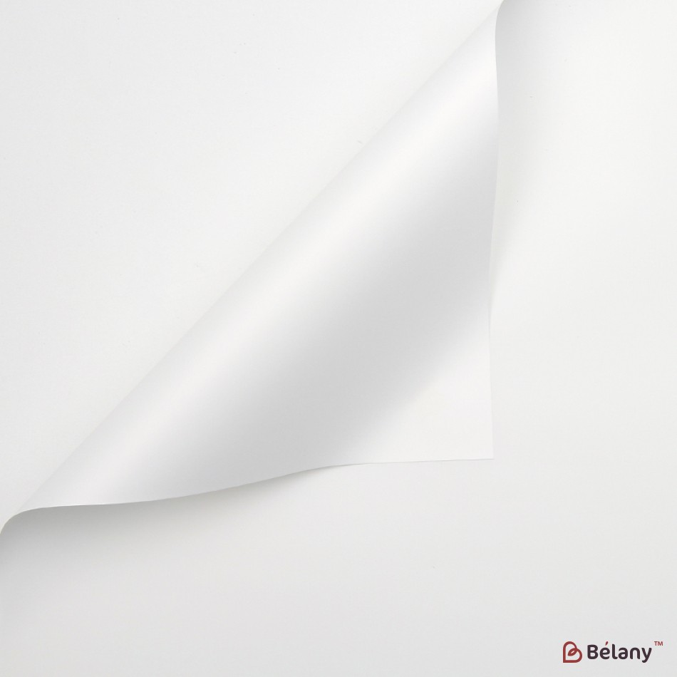 Celofan bicolor, alba #111