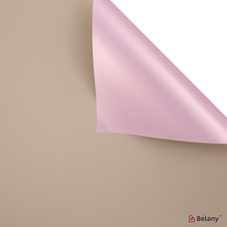 Celofan "Pearl" bicolor, bej #159