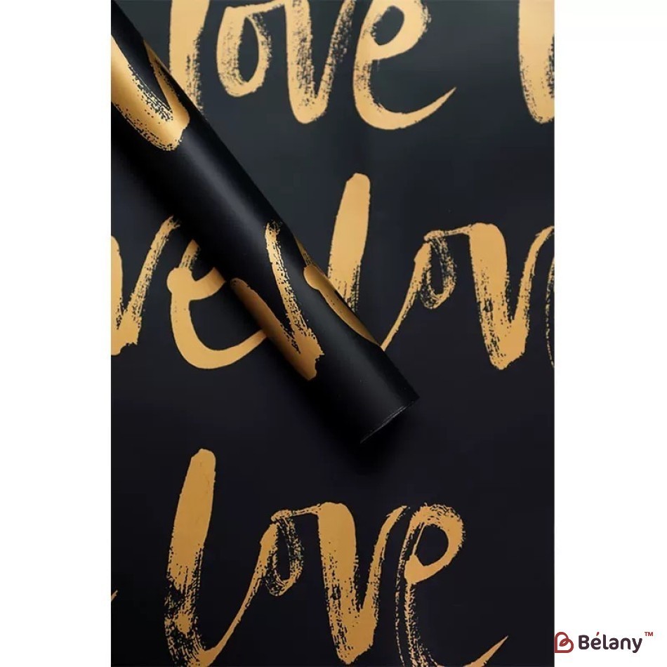 cellophane black "Love Love" #06 | 2