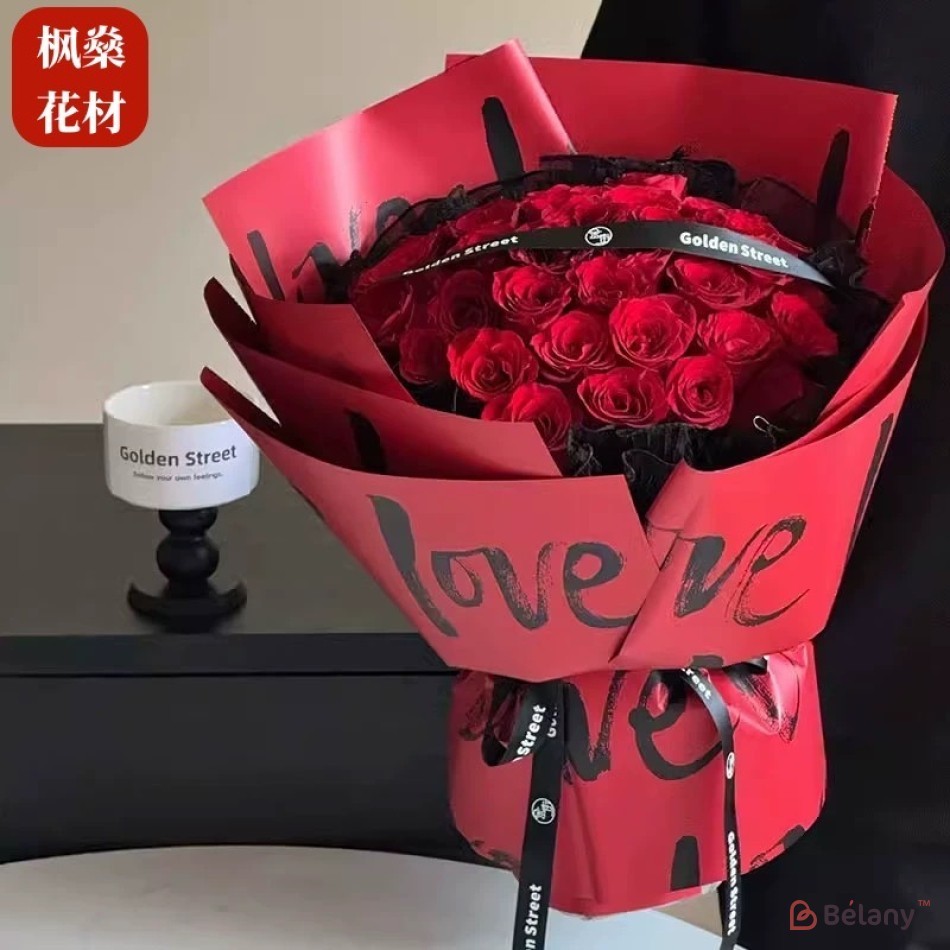 cellophane black "Love Love" #06 | 3