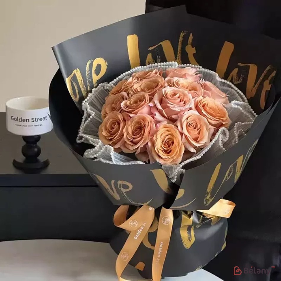 cellophane black "Love Love" #06 | 4