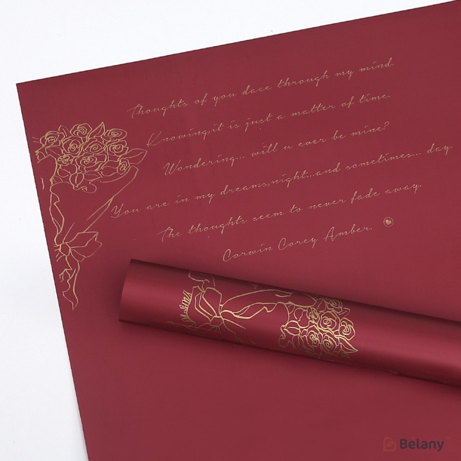 Celofan "Love letter" #08