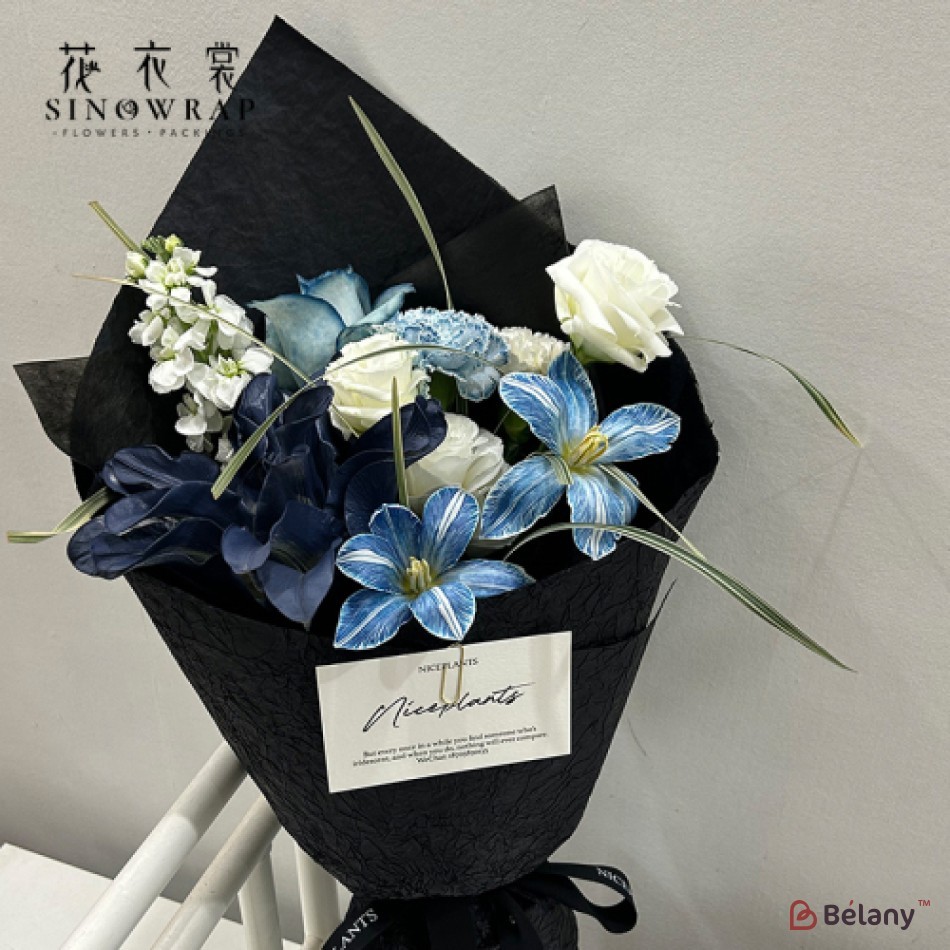 wrinkled paper for flowers#096 | 3