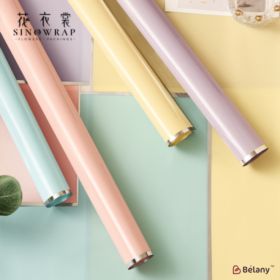 Celofan roll "Silver kant" alb #01 | 2