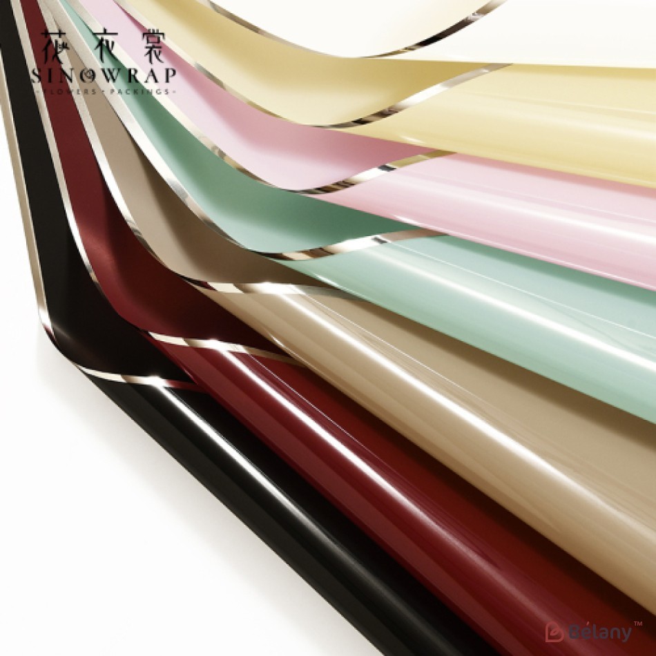 Celofan roll "Silver kant" alb #01 | 4