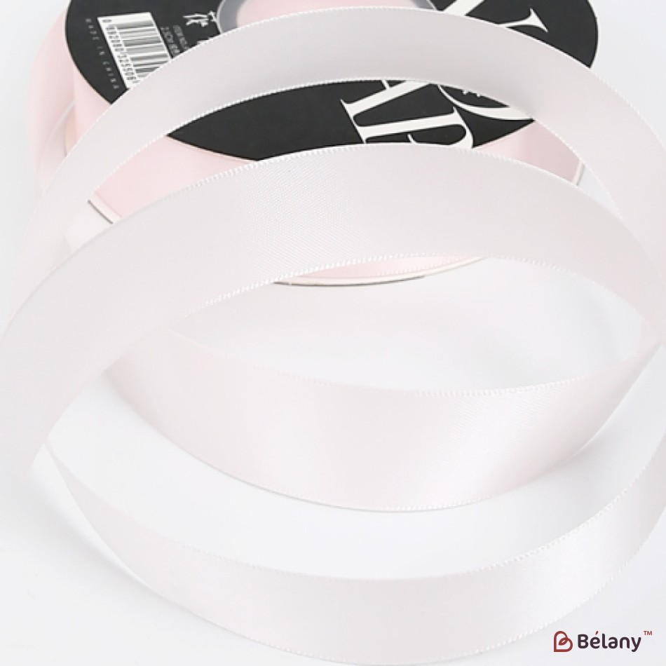 Panglică din poliester, Icy pink, 2,5 cm / 32 m #167