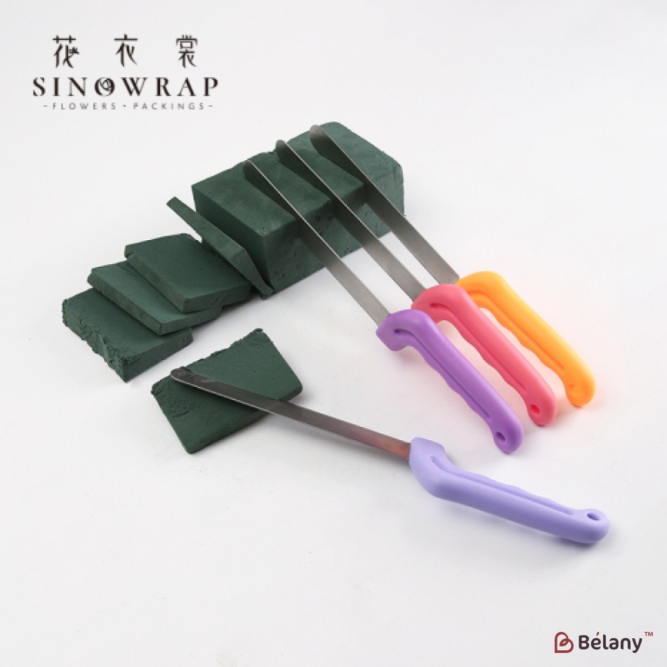 lilac floral foam knife | 4
