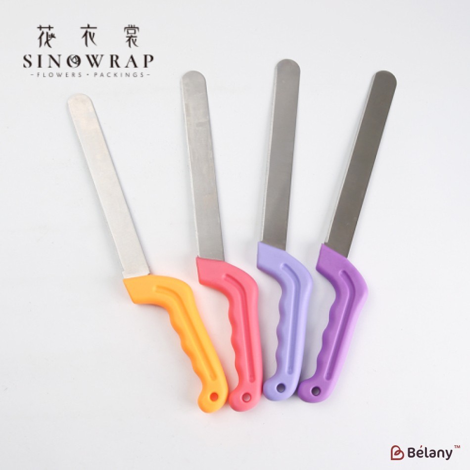 lilac floral foam knife | 6