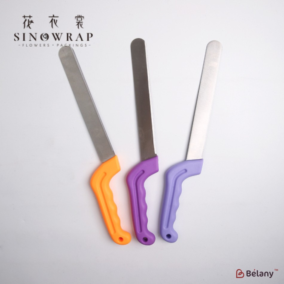 lilac floral foam knife | 8