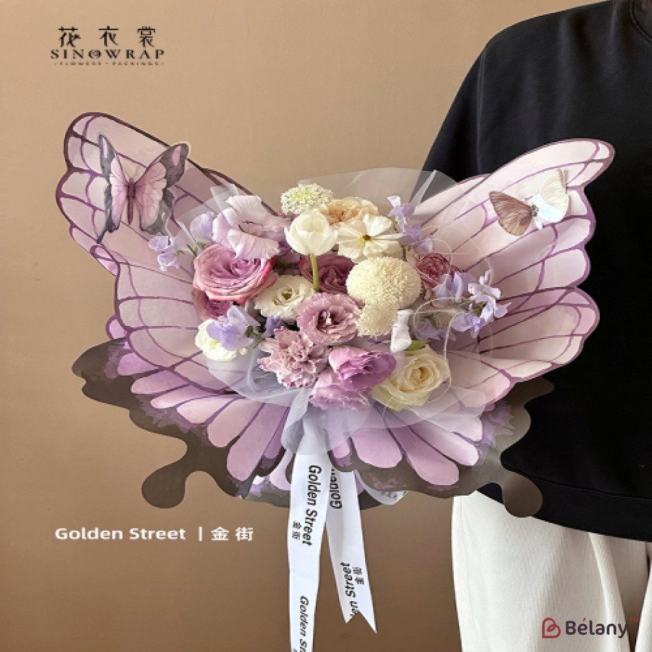 Flower wrapping paper"Wings", 85g, #01 | 4