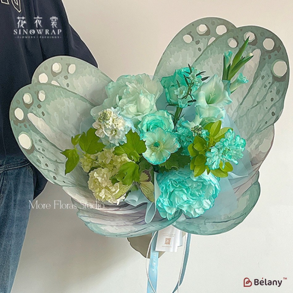 Flower wrapping paper "Wings", 85g, #06 | 3