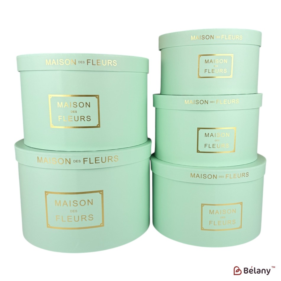Set 5 cutii pentru flori albastru "Maison de Fleur" | 2