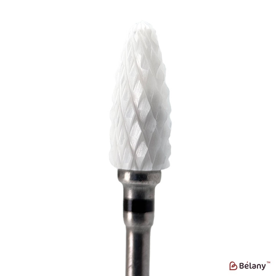 Capat Freza Bit, Ceramic Bullet Shape Rosu | 2