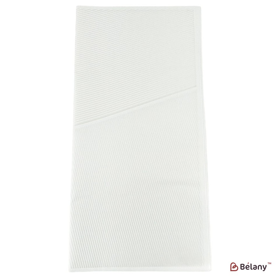 Striped cellophane "Diagonal" white | 2