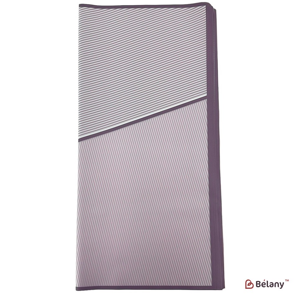 Striped cellophane "Diagonal" Lilac | 2