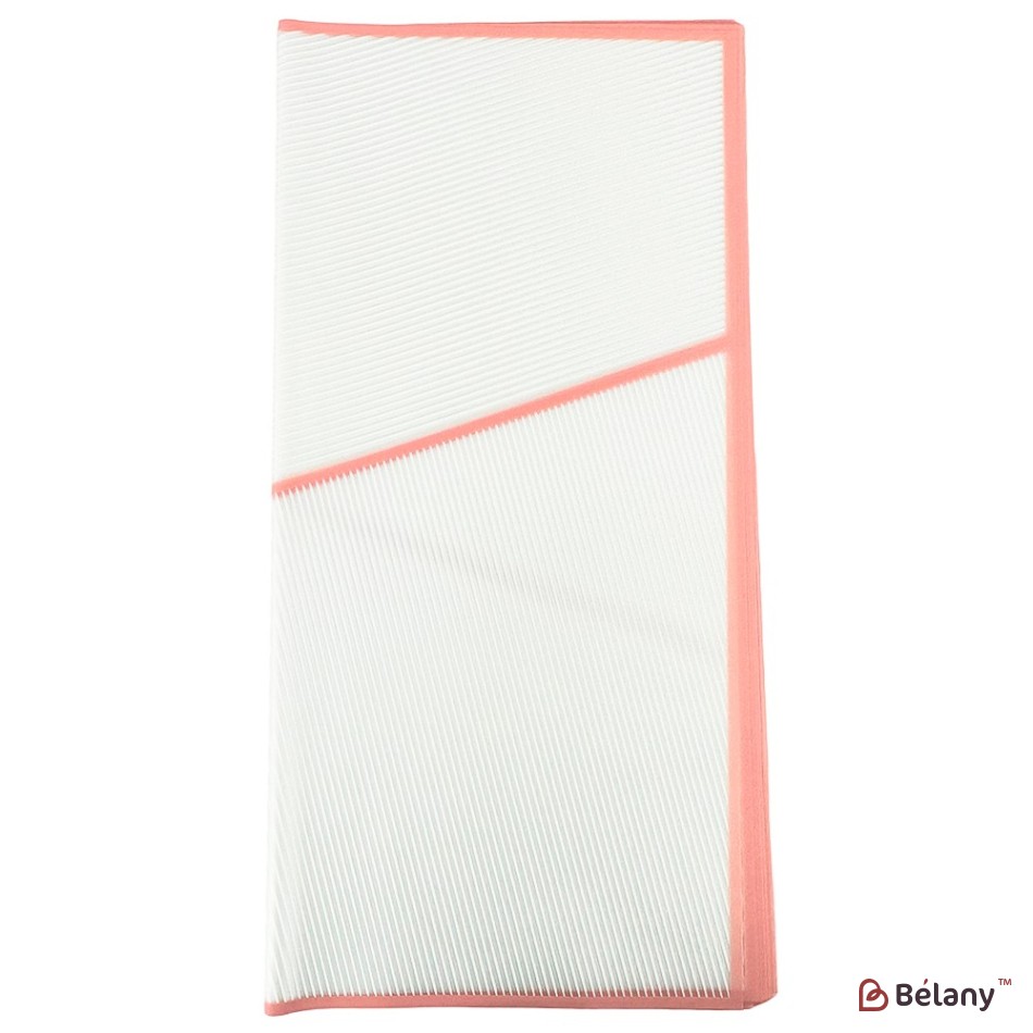 Striped cellophane "Diagonal" pink stripes | 2