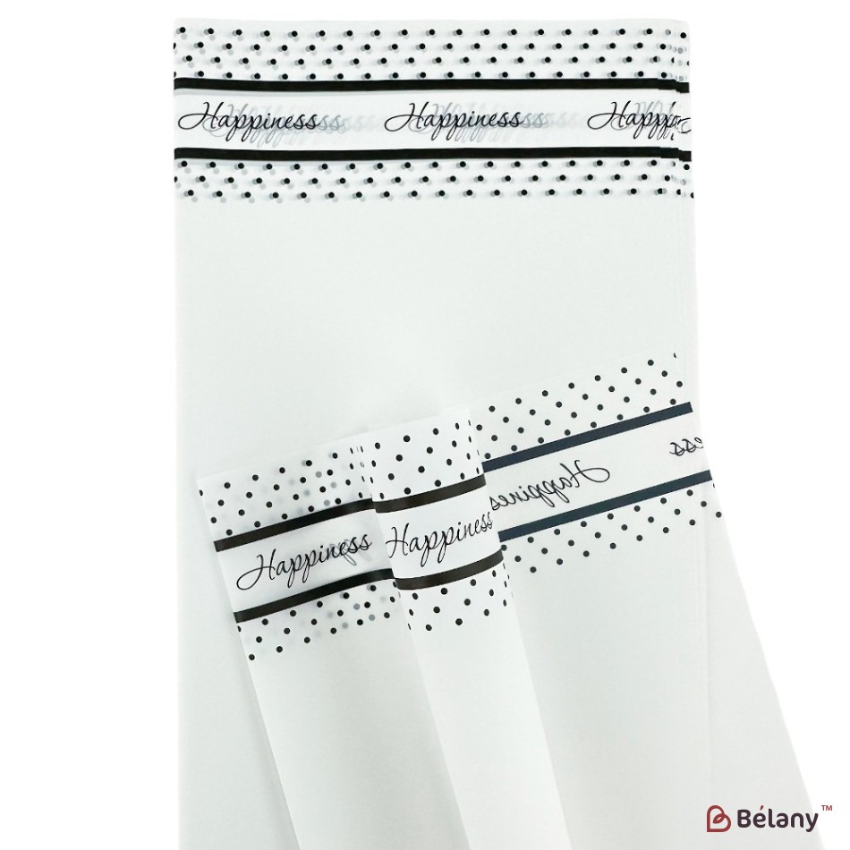 Celofan cu dungi și puncte negre "Dots" | 3