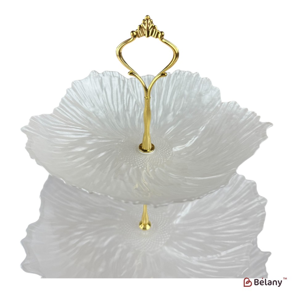 Fructieră pe trei niveluri „Royal Flower” | 4