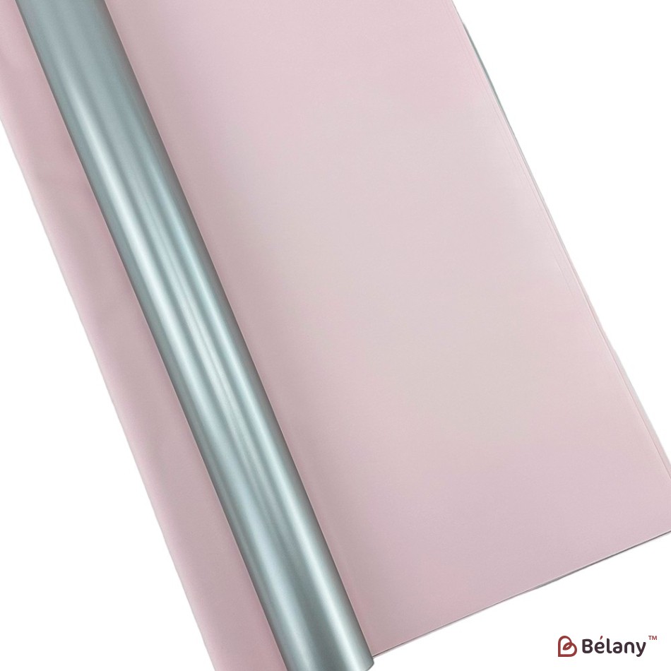 Two-tone pink-gray cellophane with mother-of-pearl "Dublu" | 2